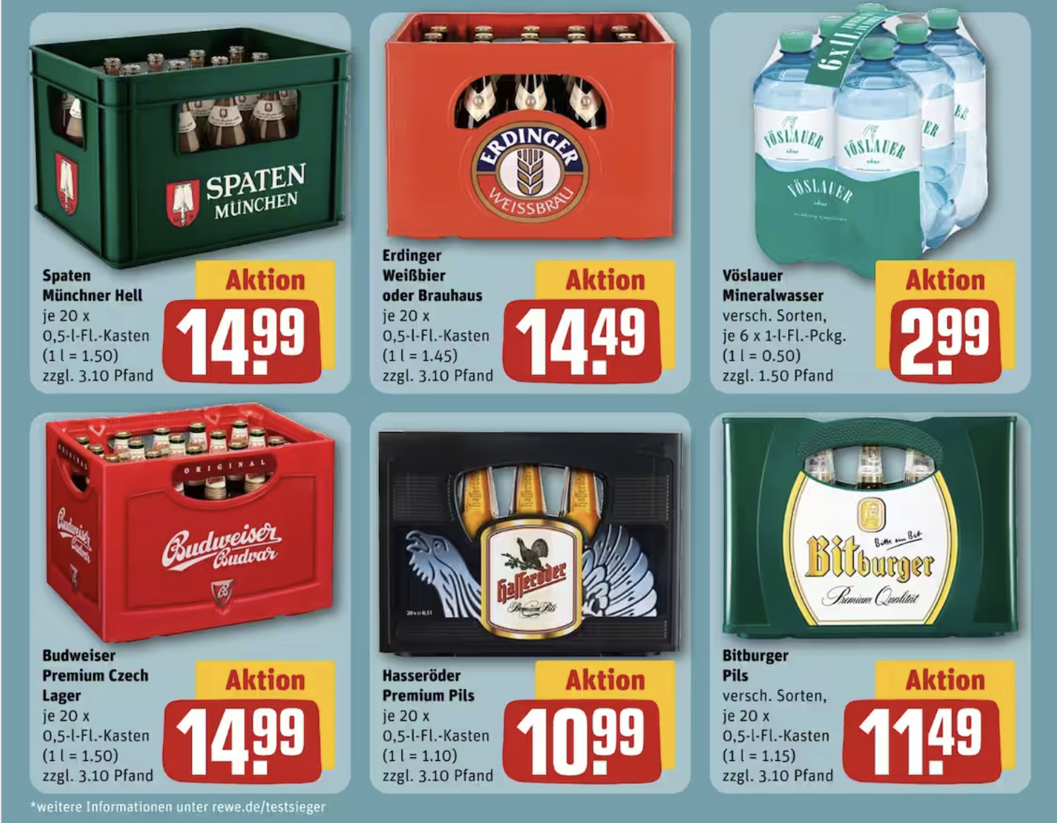 REWE Marina Schuster Getränkemarkt-Angebot KW 27 2023